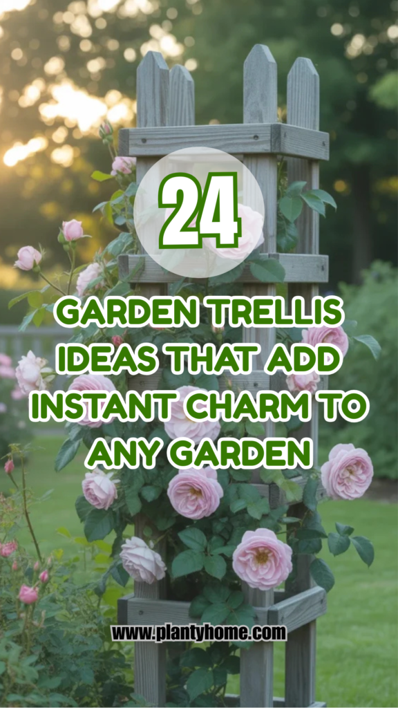 24 Garden Trellis Ideas That Add Instant Charm to Any Garden