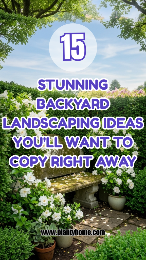 15 Stunning Backyard Landscaping Ideas You’ll Want to Copy Right Away