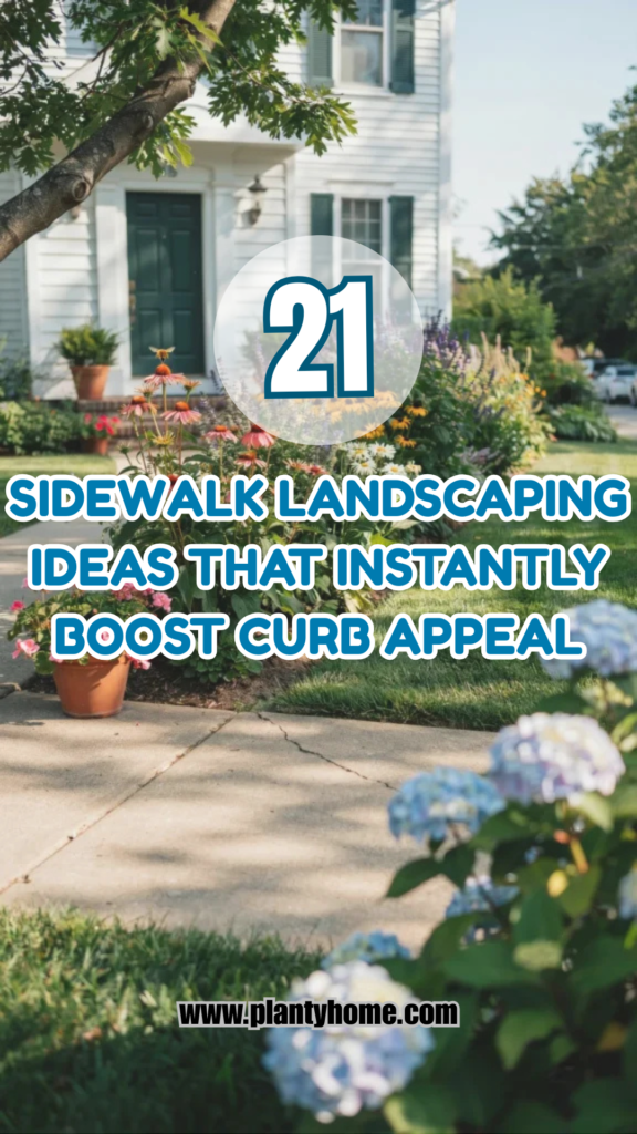 21 Sidewalk Landscaping Ideas That Instantly Boost Curb Appeal