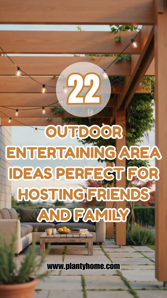 22 Outdoor Entertaining Area Ideas Perfect for Hosting Friends and Family
