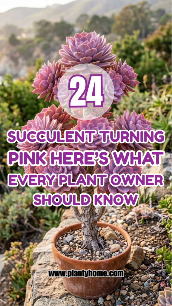 24 Succulent Turning Pink? Here’s What Every Plant Owner Should Know