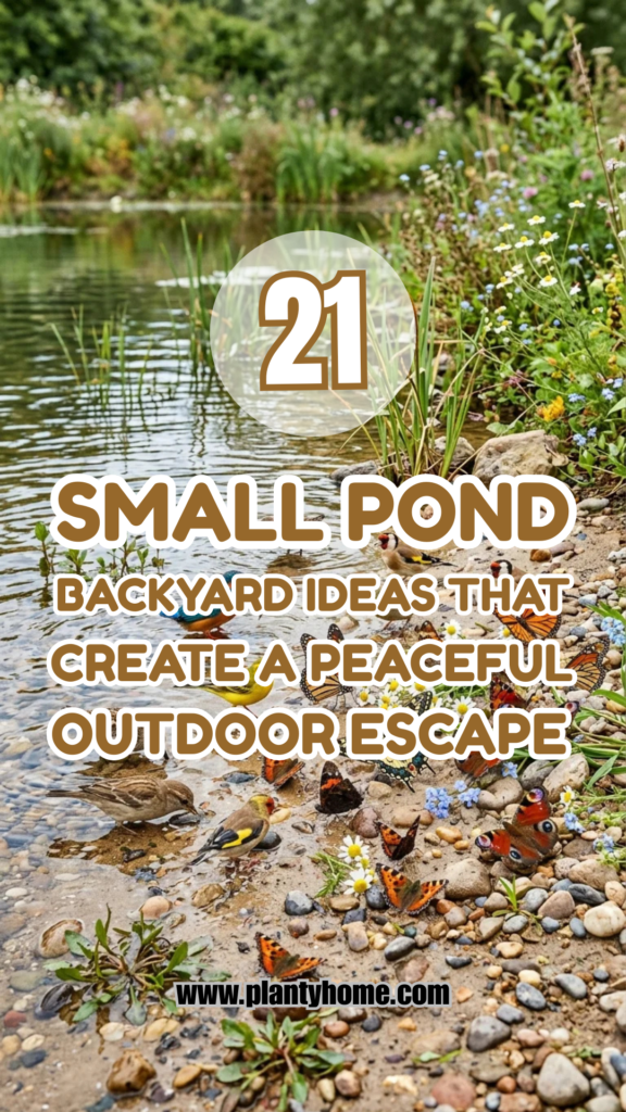 21 Small Pond Backyard Ideas That Create a Peaceful Outdoor Escape