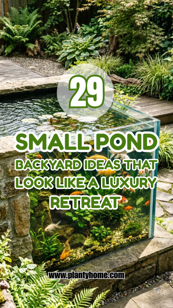 29 Small Pond Backyard Ideas That Look Like a Luxury Retreat