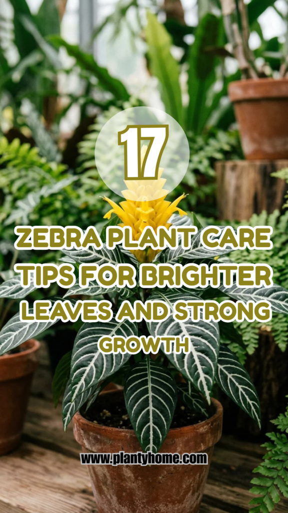 17 Zebra Plant Care Tips for Brighter Leaves and Strong Growth