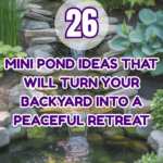 26 Mini Pond Ideas That Will Turn Your Backyard Into a Peaceful Retreat