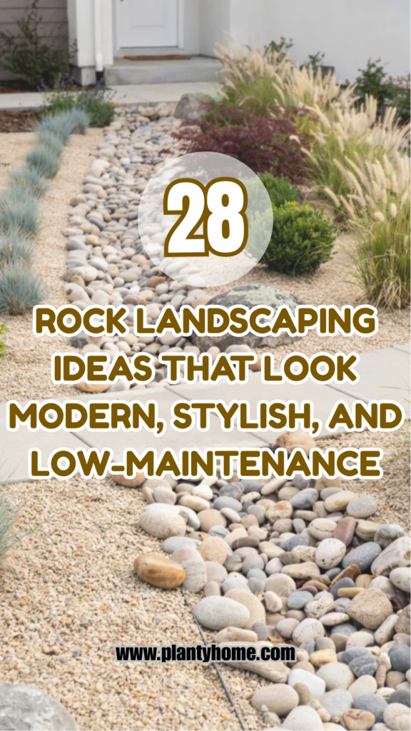 28 Rock Landscaping Ideas That Look Modern, Stylish, and Low-Maintenance