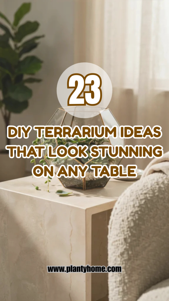 23 DIY Terrarium Ideas That Look Stunning on Any Table