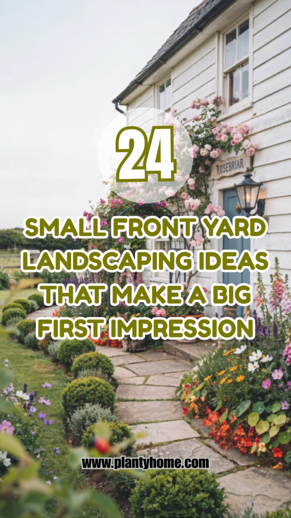 24 Small Front Yard Landscaping Ideas That Make a Big First Impression
