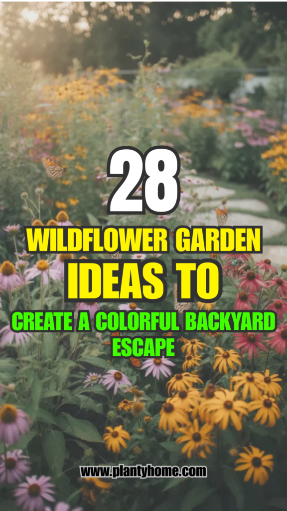 28 Wildflower Garden Ideas to Create a Colorful Backyard Escape