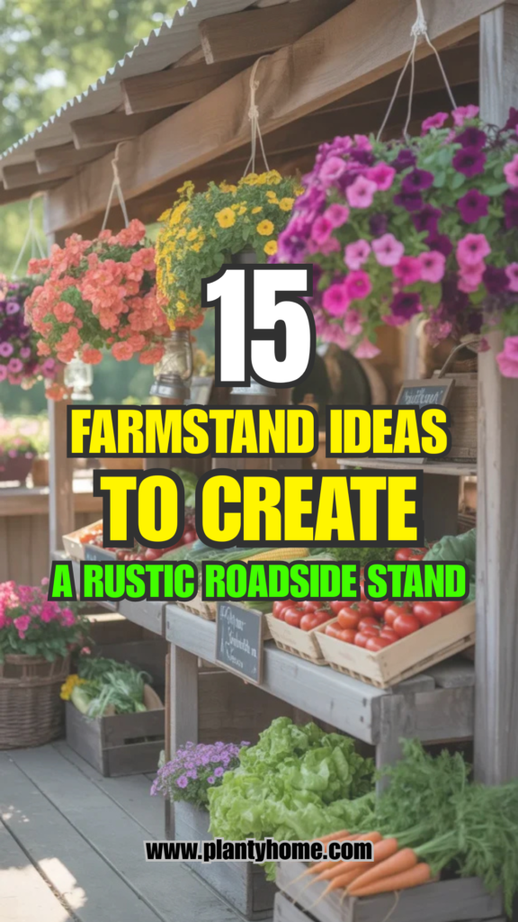 15 Farmstand Ideas to Create a Rustic Roadside Stand