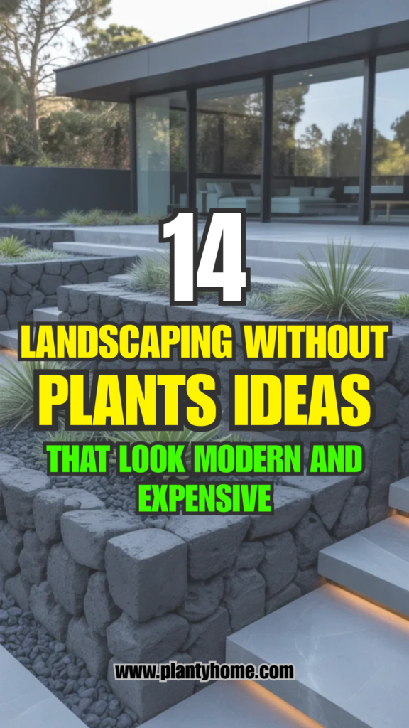 14 Landscaping Without Plants Ideas That Look Modern and Expensive