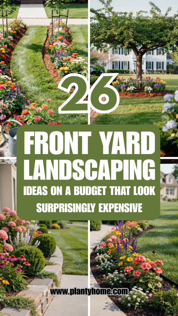 26 Front Yard Landscaping Ideas on a Budget That Look Surprisingly Expensive