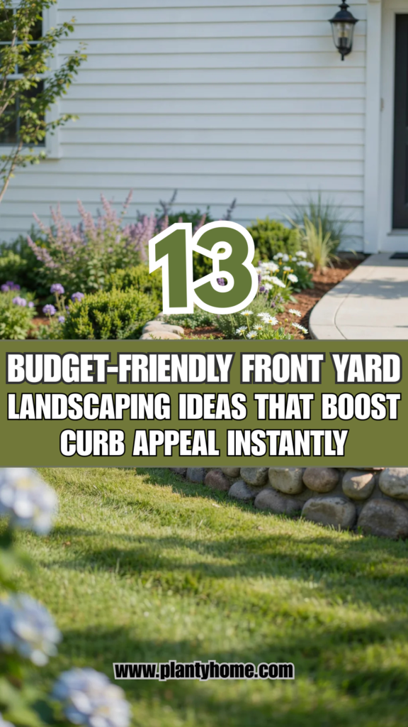 13 Budget-Friendly Front Yard Landscaping Ideas That Boost Curb Appeal Instantly