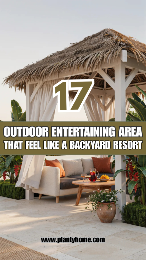17 Outdoor Entertaining Area Ideas That Feel Like a Backyard Resort