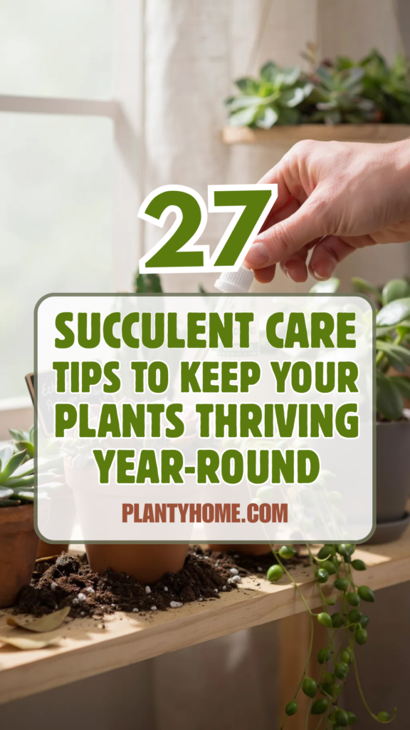 15 Succulent Care Tips to Keep Your Plants Thriving Year-Round