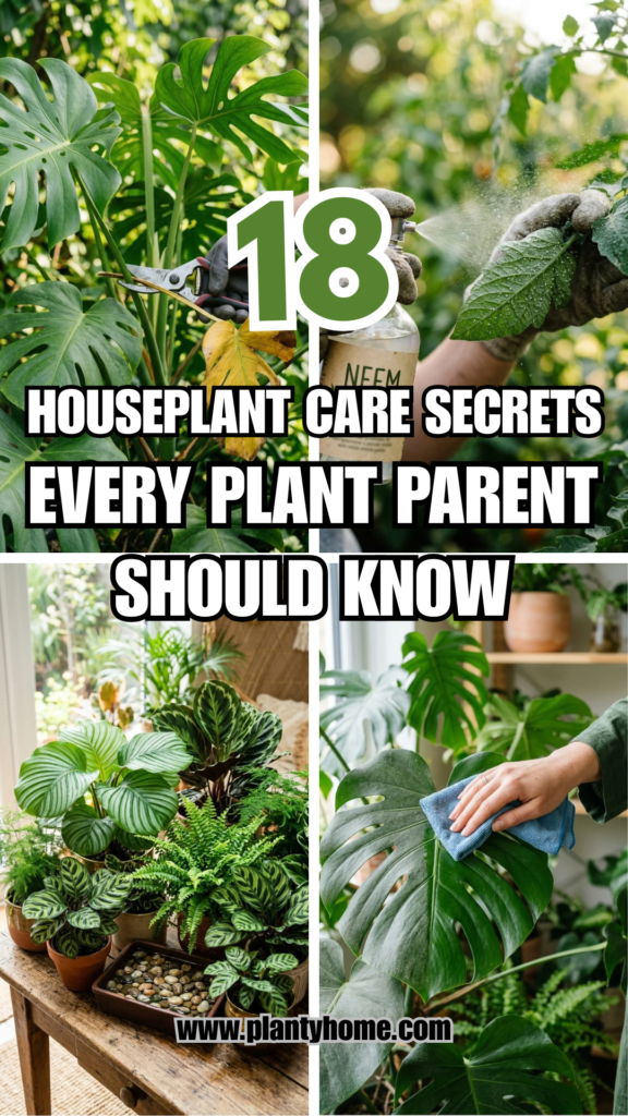 18 Houseplant Care Secrets Every Plant Parent Should Know