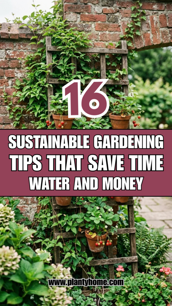 16 Sustainable Gardening Tips That Save Time, Water, and Money