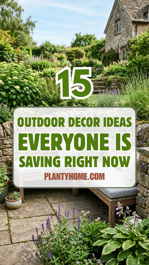 15 Outdoor Decor Ideas Everyone Is Saving Right Now