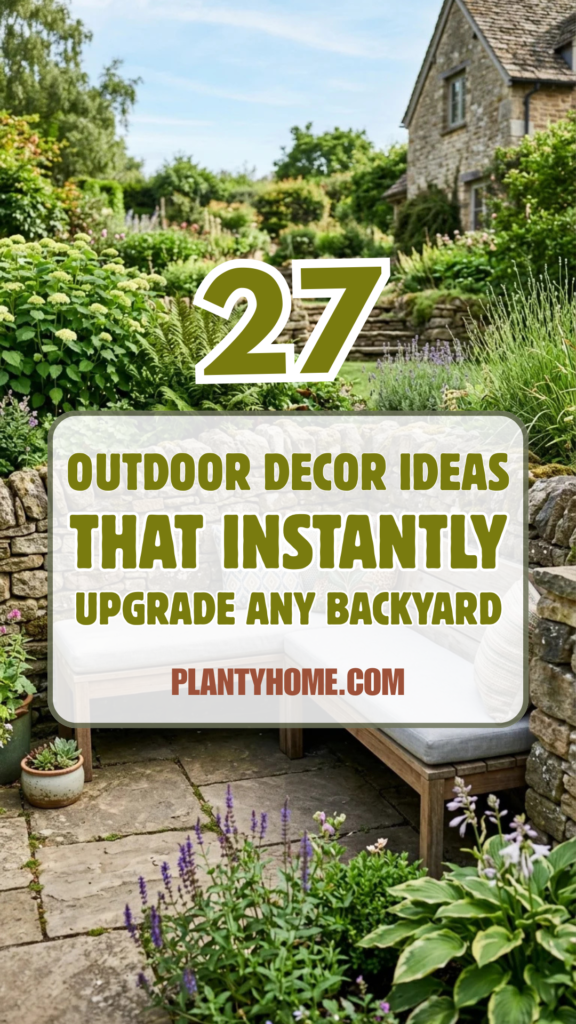 27 Outdoor Decor Ideas That Instantly Upgrade Any Backyard