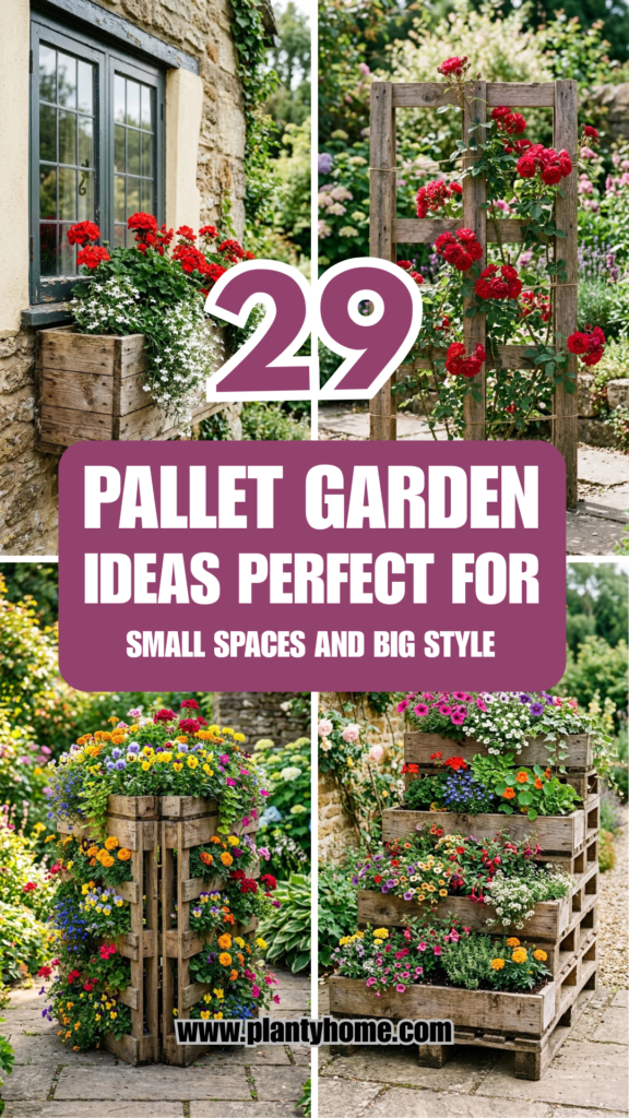 29 Pallet Garden Ideas Perfect for Small Spaces and Big Style