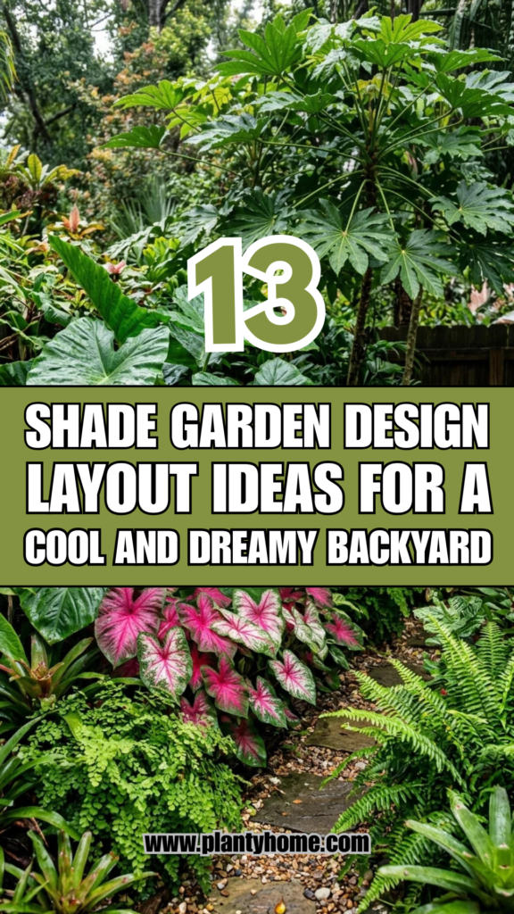 13 Shade Garden Design Layout Ideas for a Cool and Dreamy Backyard
