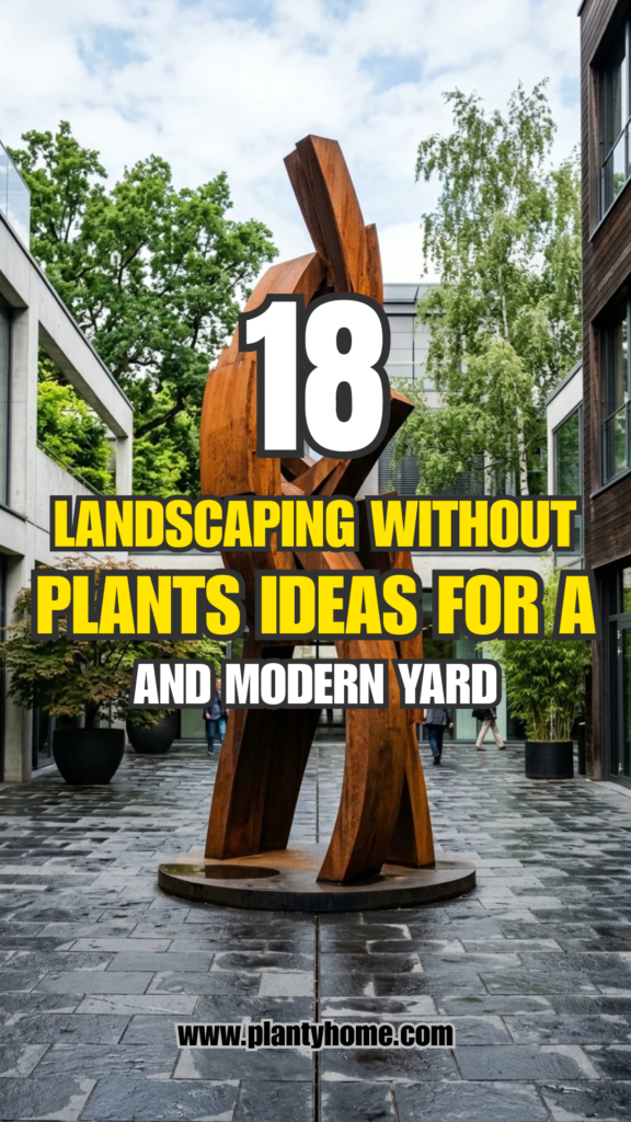 18 Landscaping Without Plants Ideas for a Clean and Modern Yard