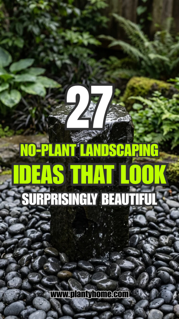 27 No-Plant Landscaping Ideas That Look Surprisingly Beautiful