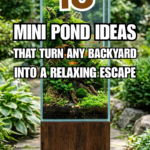 18 Mini Pond Ideas That Turn Any Backyard Into a Relaxing Escape