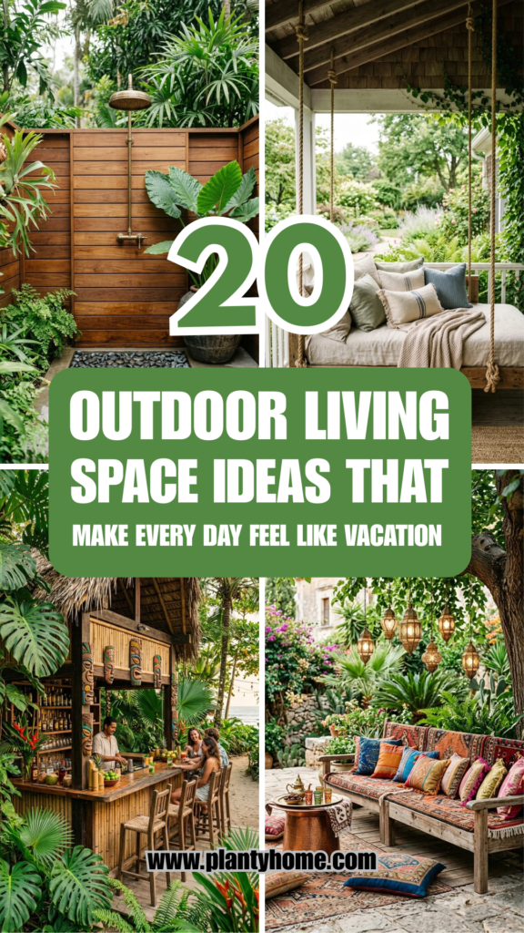 20 Outdoor Living Space Ideas That Make Every Day Feel Like Vacation