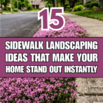 15 Sidewalk Landscaping Ideas That Make Your Home Stand Out Instantly