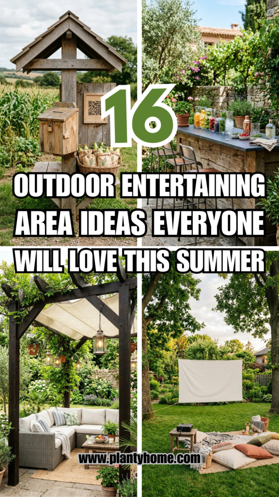 16 Outdoor Entertaining Area Ideas Everyone Will Love This Summer