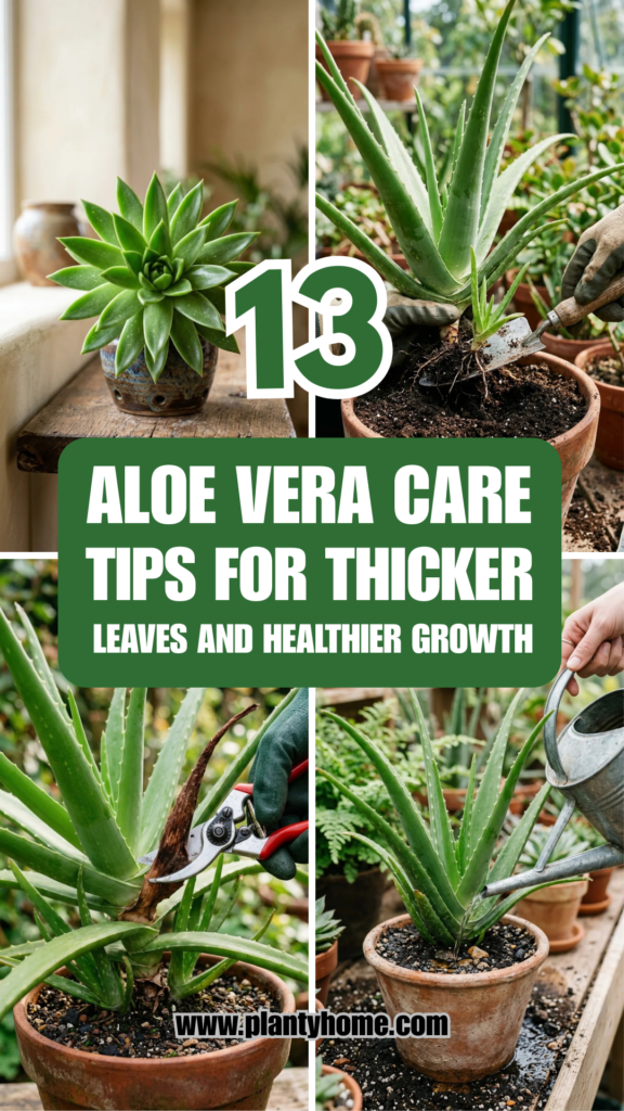 13 Aloe Vera Care Tips for Thicker Leaves and Healthier Growth