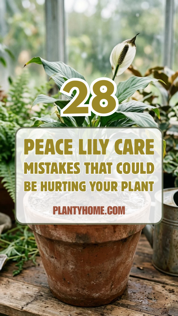 28 Peace Lily Care Mistakes That Could Be Hurting Your Plant