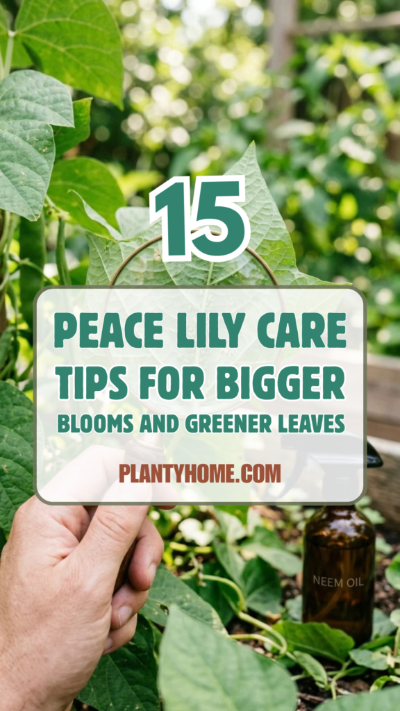 15 Peace Lily Care Tips for Bigger Blooms and Greener Leaves