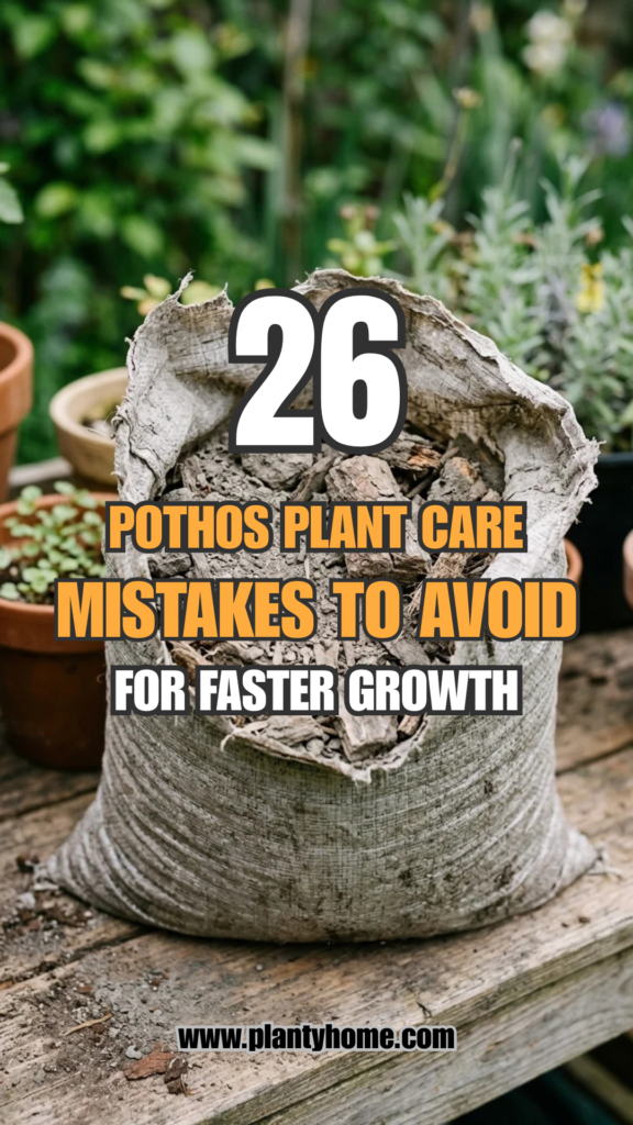 26 Pothos Plant Care Mistakes to Avoid for Faster Growth