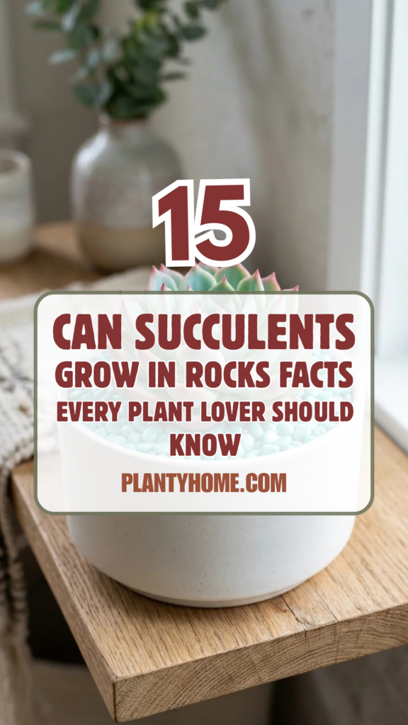 15 Can Succulents Grow in Rocks? Facts Every Plant Lover Should Know