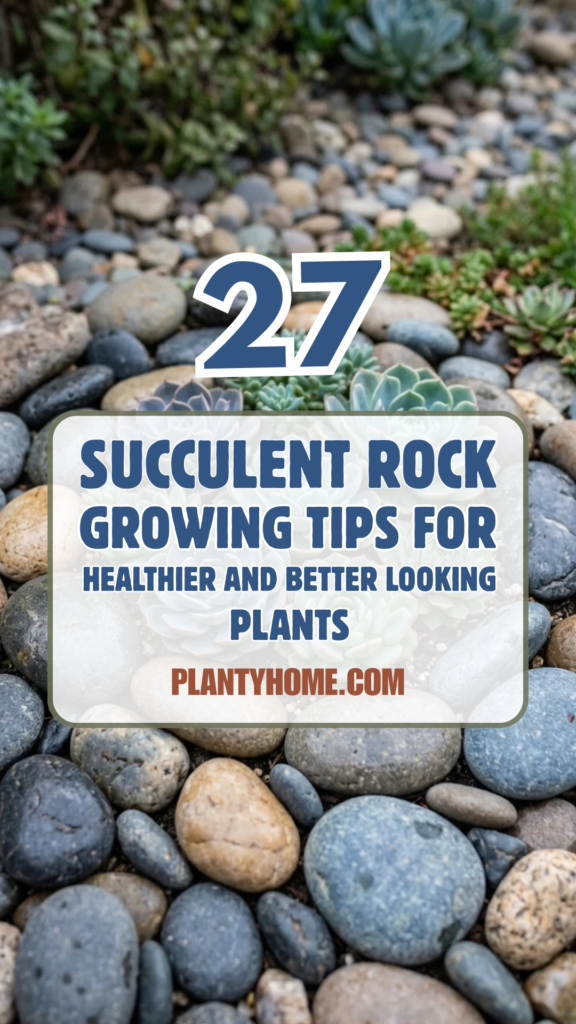 27 Succulent Rock Growing Tips for Healthier and Better-Looking Plants