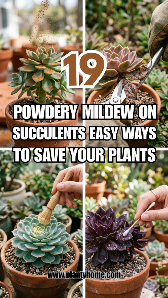 19 Powdery Mildew on Succulents: Easy Ways to Save Your Plants
