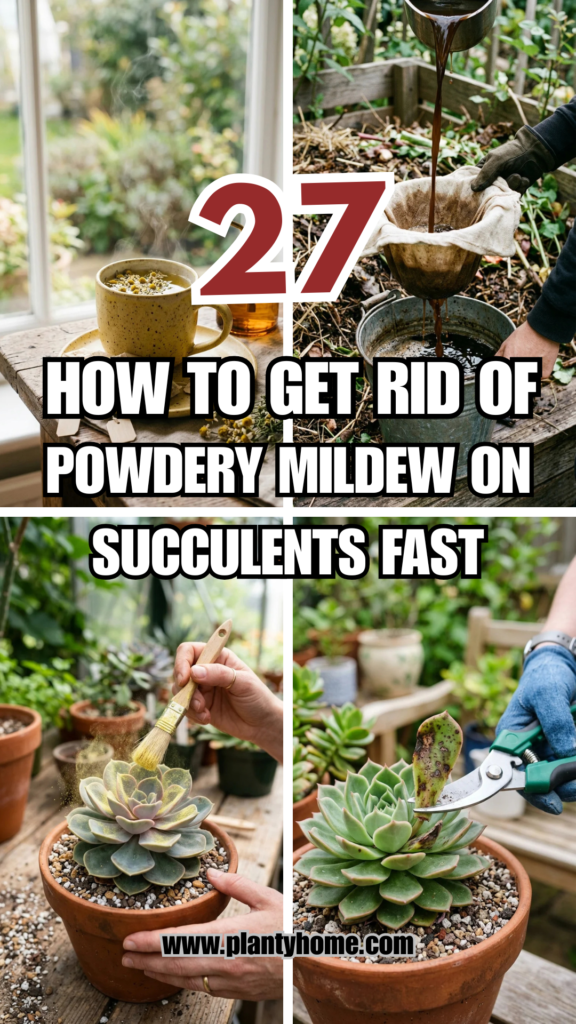 27 How to Get Rid of Powdery Mildew on Succulents Fast