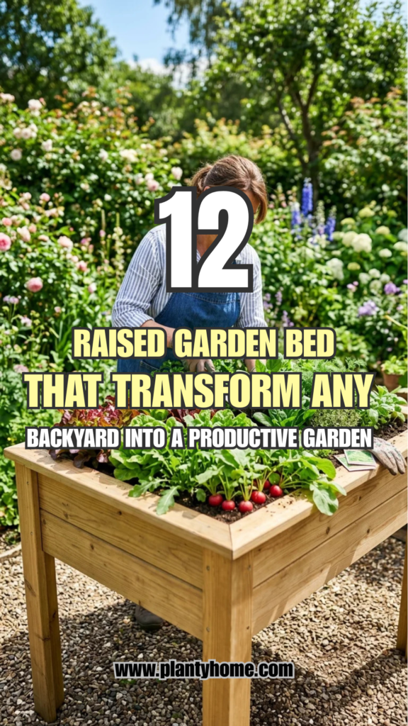 12 Raised Garden Beds That Transform Any Backyard Into a Productive Garden