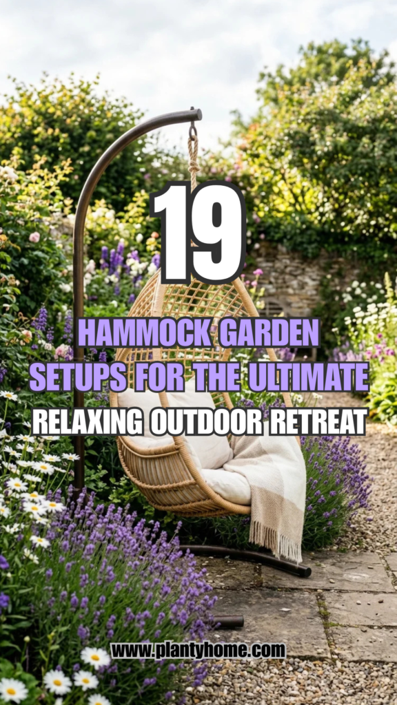 19 Hammock Garden Setups for the Ultimate Relaxing Outdoor Retreat