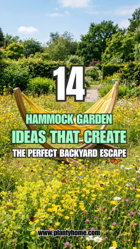 14 Hammock Garden Ideas That Create the Perfect Backyard Escape