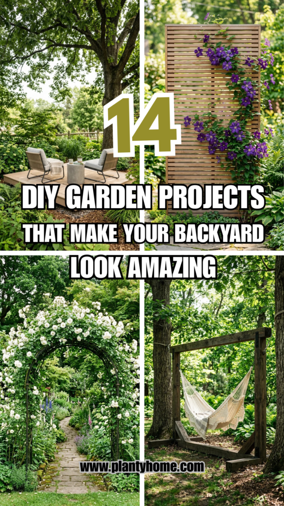 14 DIY Garden Projects That Make Your Backyard Look Amazing