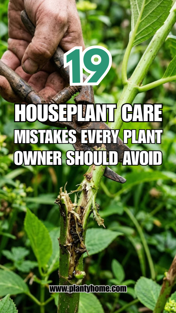 19 Houseplant Care Mistakes Every Plant Owner Should Avoid