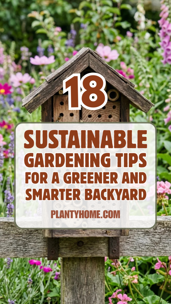 18 Sustainable Gardening Tips for a Greener and Smarter Backyard