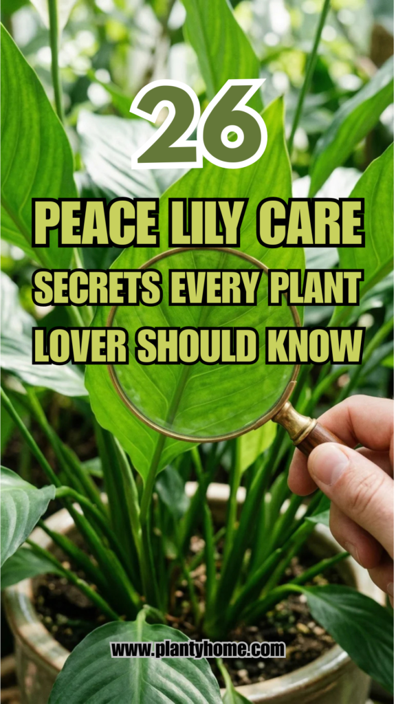26 Peace Lily Care Secrets Every Plant Lover Should Know