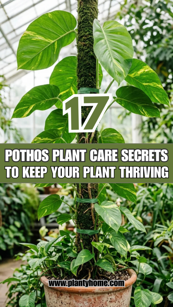 17 Pothos Plant Care Secrets to Keep Your Plant Thriving