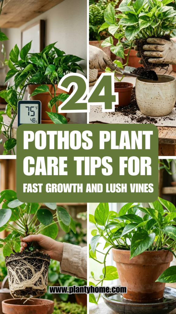 24 Pothos Plant Care Tips for Fast Growth and Lush Vines