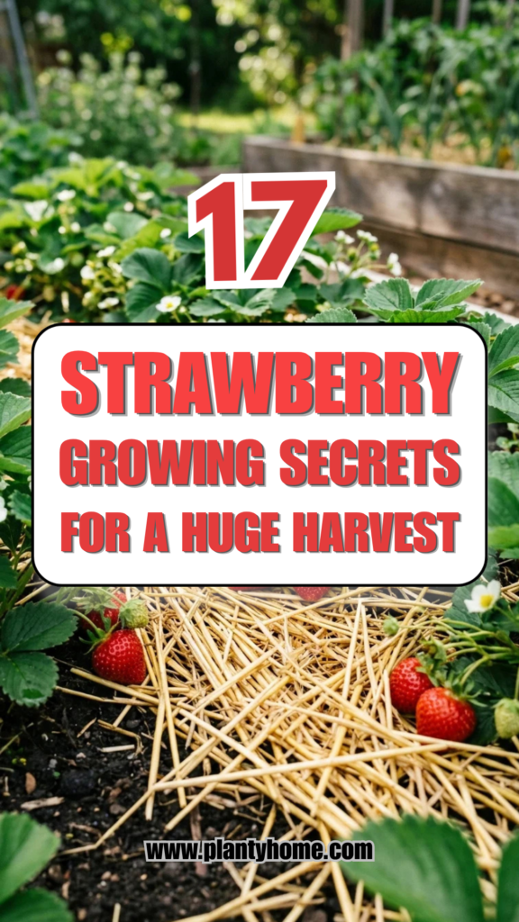 17 Strawberry Growing Secrets for a Huge Harvest