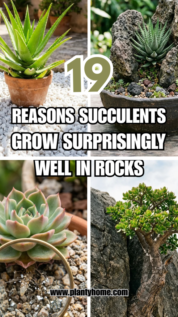 19 Reasons Succulents Grow Surprisingly Well in Rocks